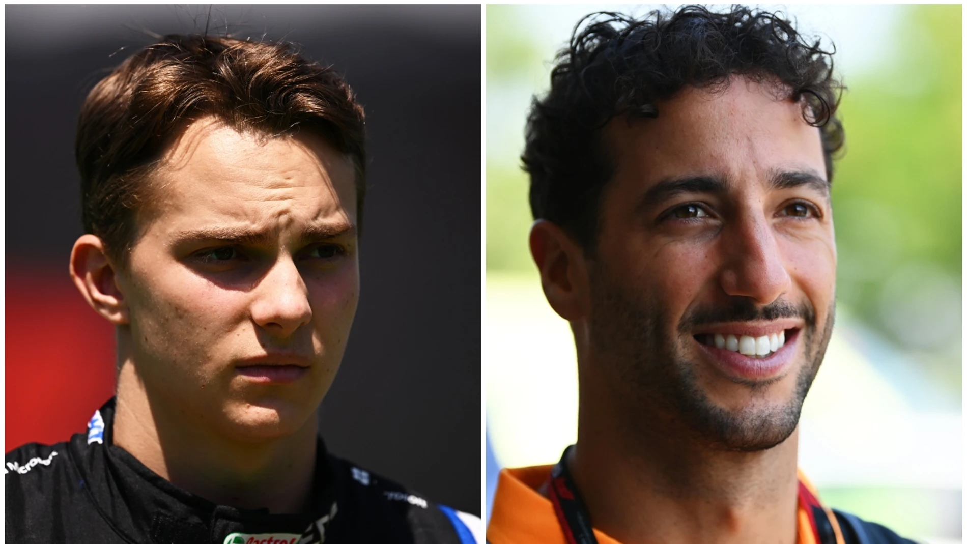 Oscar Piastri y Daniel Ricciardo