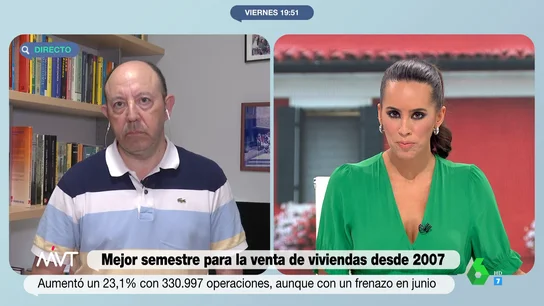 El pronóstico de Gonzalo Bernardos ante "el peligro de burbuja inmobiliaria" El pronóstico de Gonzalo Bernardos ante "el peligro de burbuja inmobiliaria"