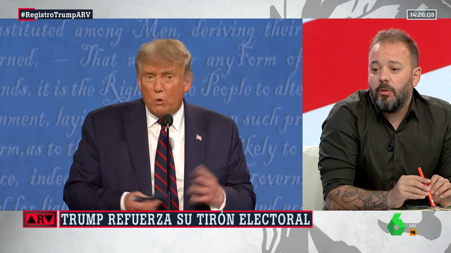 Maestre explica qué tienen en común Trump y el independentismo catalán: "Cualquier crítica es tratada como traición" Maestre explica qué tienen en común Trump y el independentismo catalán: "Cualquier crítica es tratada como traición"