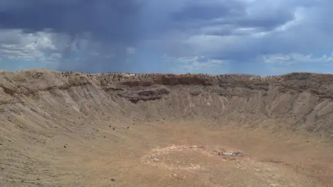 Cráter hallado en Arizona, Estados Unidos Cráter hallado en Arizona, Estados Unidos
