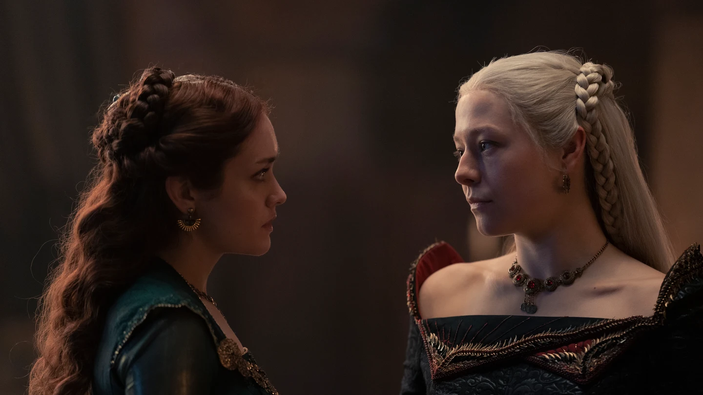 Alicent y Rhaenyra nos van a dar un montón de momentazos 'made in 'Juego de Tronos''. Alicent y Rhaenyra nos van a dar un montón de momentazos 'made in 'Juego de Tronos''.