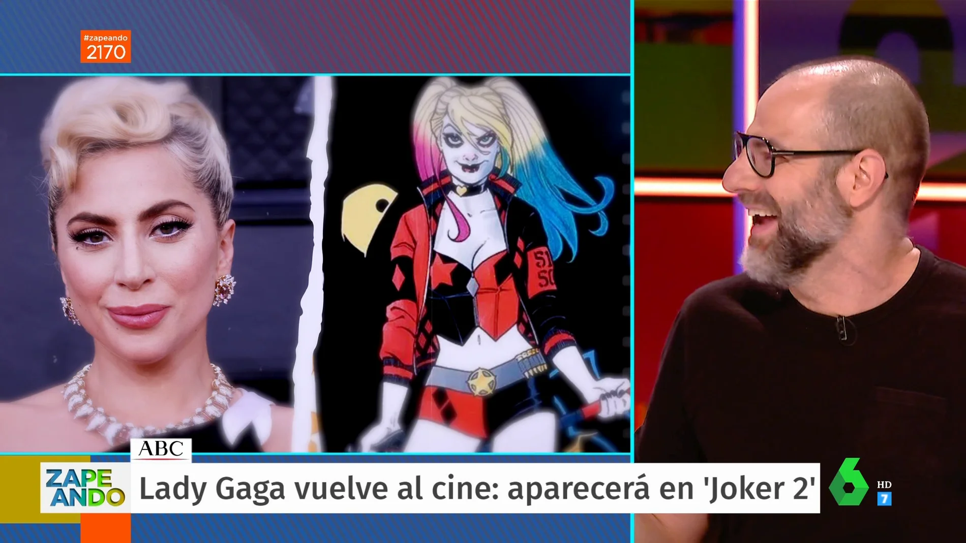 Alberto Rey, sobre que Lady Gaga sea Harley Quinn en el Joker 2