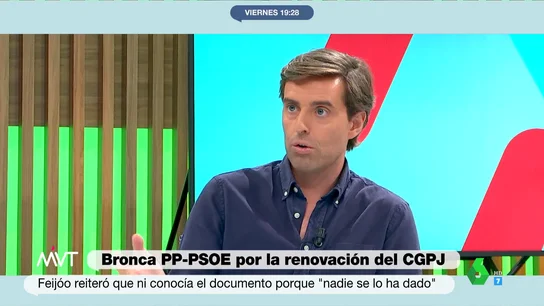 Pablo Montesinos responde a Feijóo: así explica el "traspaso de carteras" hecho por Casado Pablo Montesinos responde a Feijóo: así explica el "traspaso de carteras" hecho por Casado