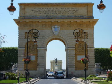 Arco del Triunfo de Montpellier: esta es su sorprendente historia