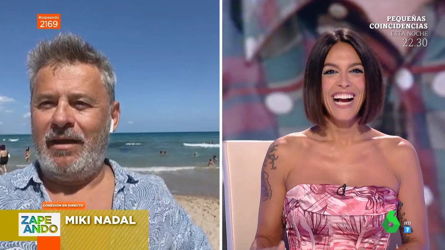 Miki Nadal cuenta el chiste que más le gusta de Chiquito de la Calzada y el plató de Zapeando estalla en carcajadas Miki Nadal cuenta el chiste que más le gusta de Chiquito de la Calzada y el plató de Zapeando estalla en carcajadas