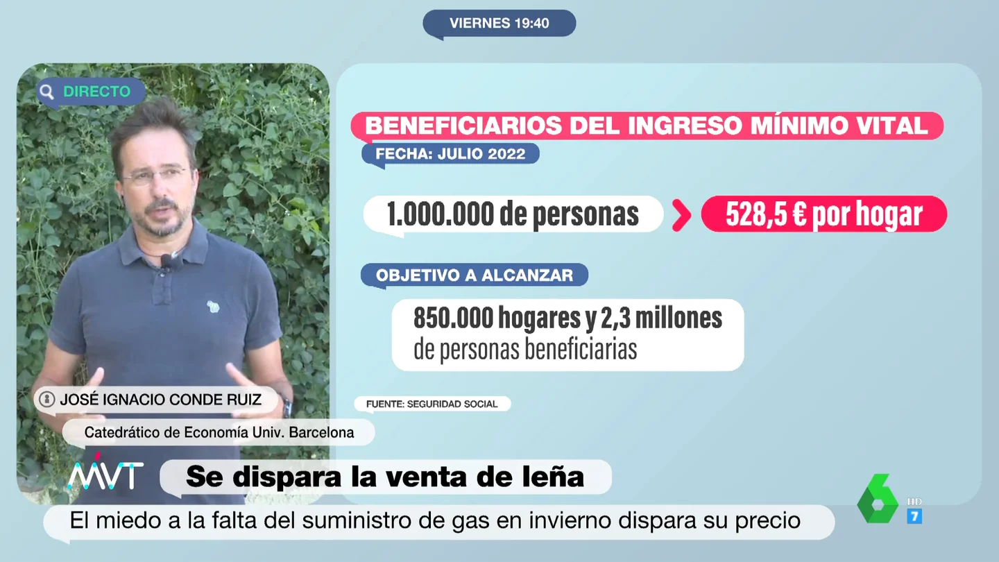 El economista José Ignacio Conde-Ruiz analiza "los dos problemas" del Ingreso Mínimo Vital El economista José Ignacio Conde-Ruiz analiza "los dos problemas" del Ingreso Mínimo Vital