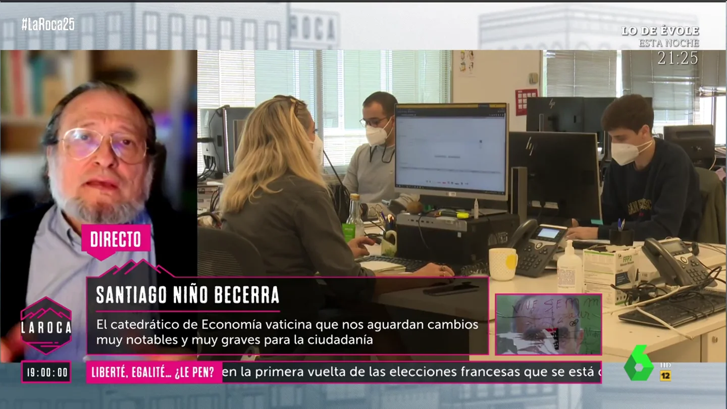 Ricos "ultrarricos" y gente cada vez más pobre: el desolador vaticinio del economista Niño Becerra Ricos "ultrarricos" y gente cada vez más pobre: el desolador vaticinio del economista Niño Becerra