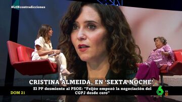 Cristina Almeida en laSexta Noche
