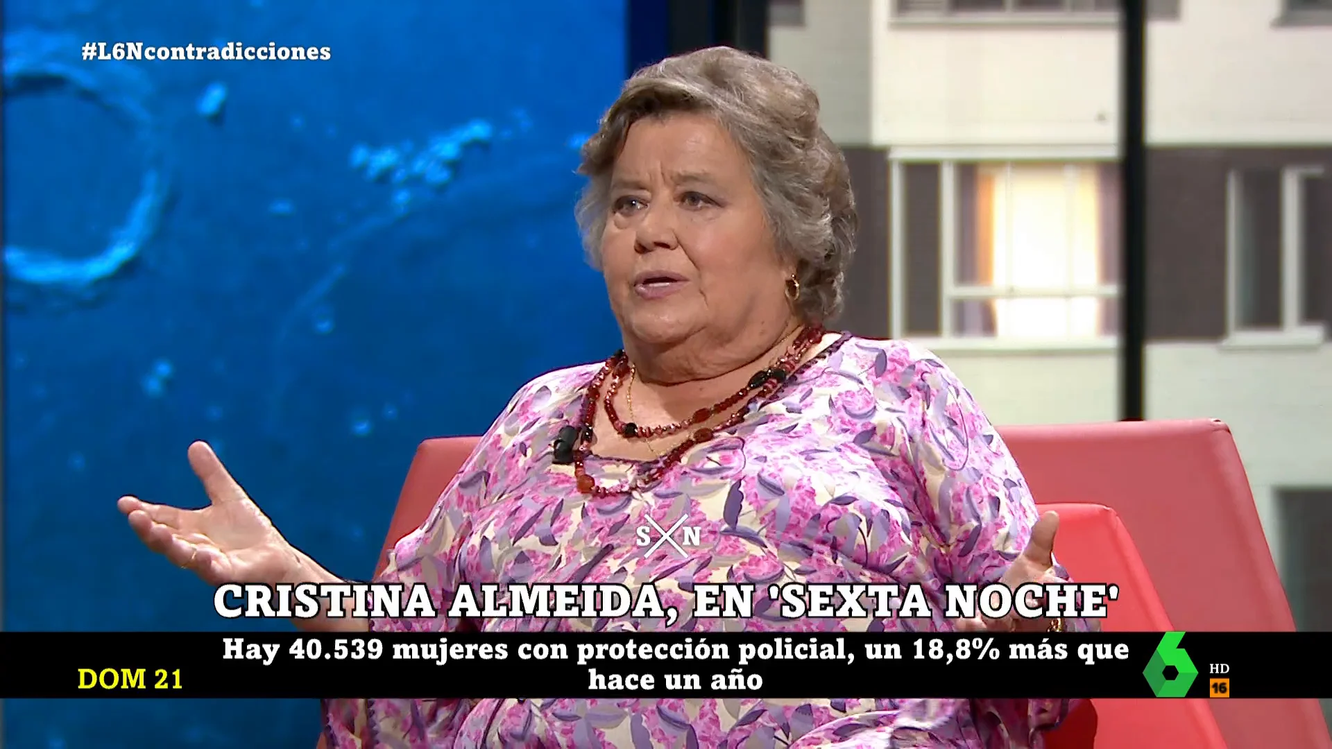 Cristina Almeida en laSexta Noche