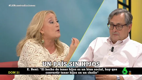Beni: "Tener hijos es un bien nacional por lo que hay que convertirlo en un chollo" Beni: "Tener hijos es un bien nacional por lo que hay que convertirlo en un chollo"