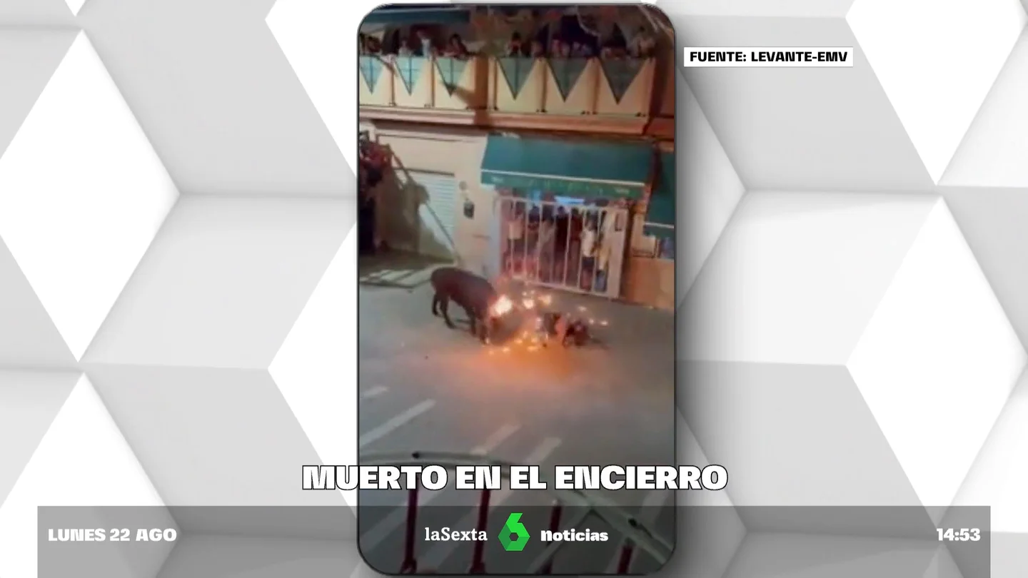 Muere un joven de 24 años en la suelta de vaquillas en Vallada (Valencia) Muere un joven de 24 años en la suelta de vaquillas en Vallada (Valencia)
