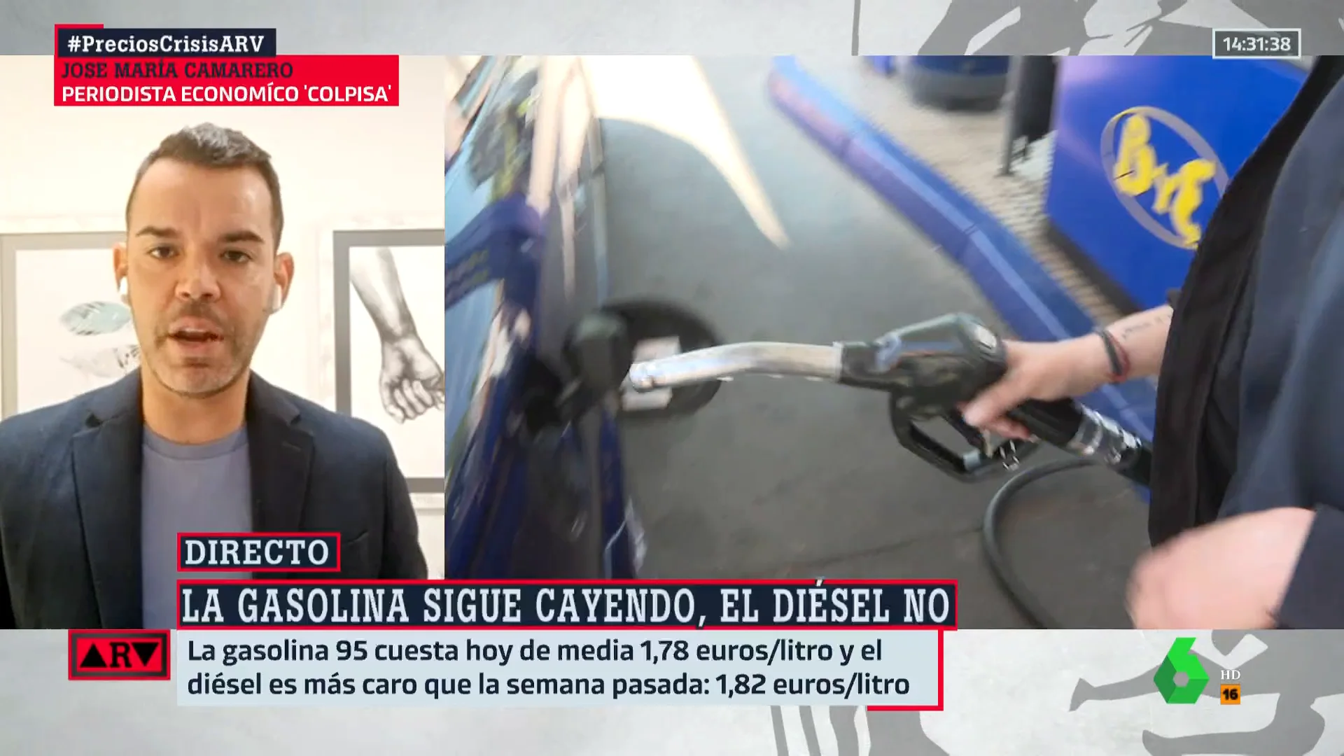  ¿Cuándo tocará techo la inflación en España? José María Camarero da la fecha en ARV