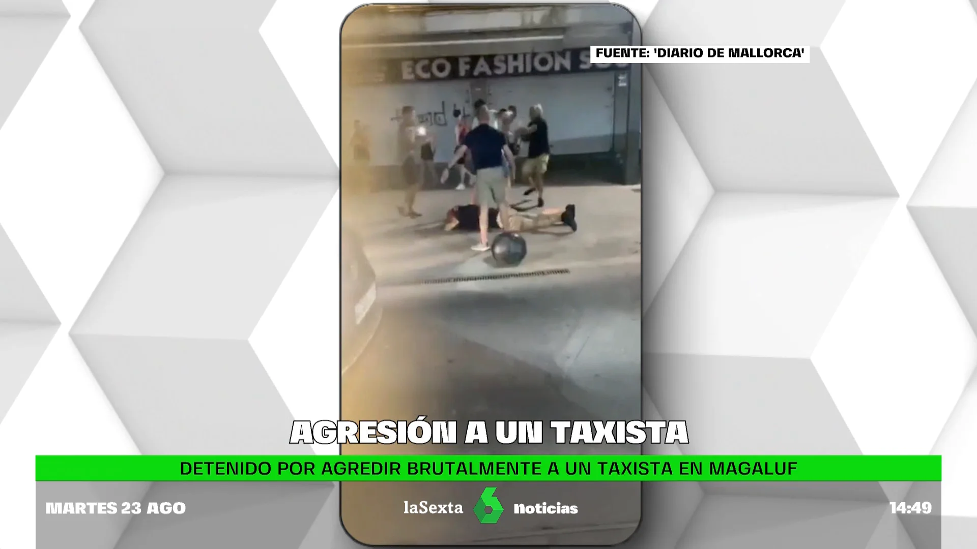 agresion taxista