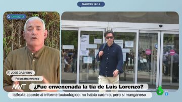 El psiquiatra forense José Cabrera sobre el manganeso encontrado en la casa del actor Luis Lorenzo: "Puede matar perfectamente"