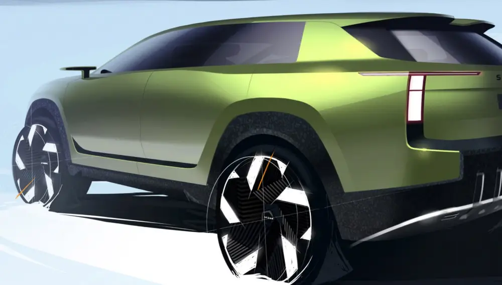 Skoda Vision 7S Concept Car