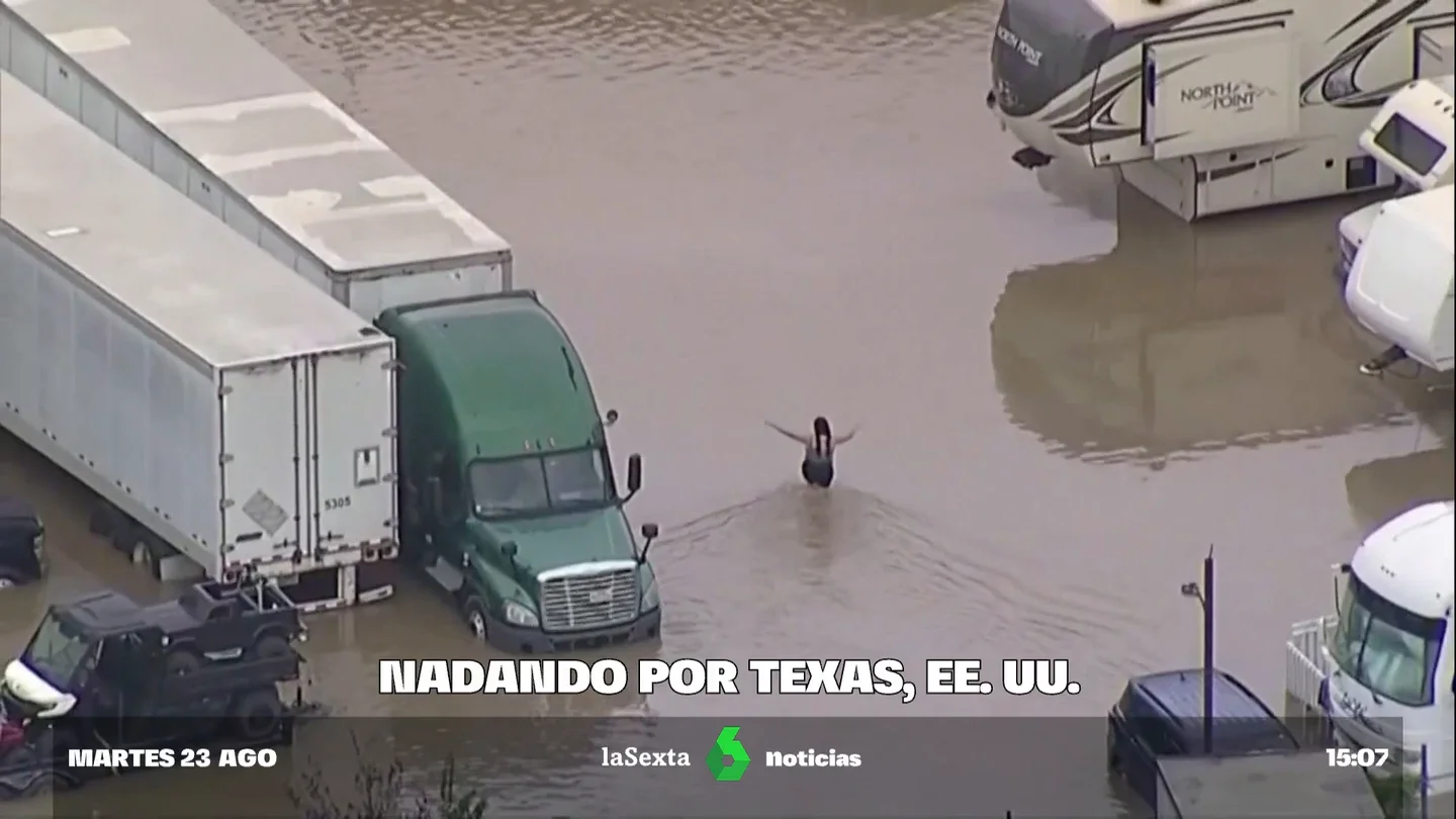 De la sequía extrema a lluvias históricas: inundaciones en Texas al llover en un día lo que debería en todo el verano De la sequía extrema a lluvias históricas: inundaciones en Texas al llover en un día lo que debería en todo el verano