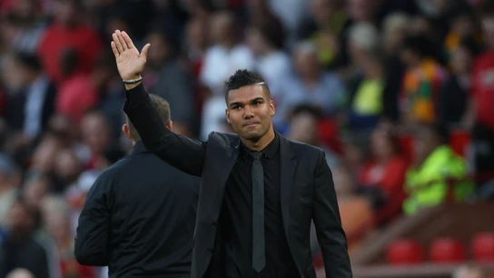 Casemiro en Old Trafford Casemiro en Old Trafford
