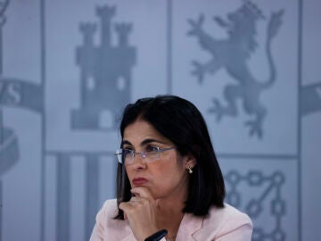 Carolina Darias durante la rueda de prensa posterior a la reunión del Consejo de Ministros