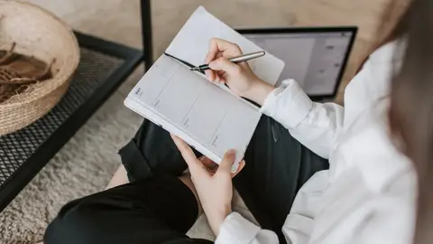 Escribir en una agenda Escribir en una agenda