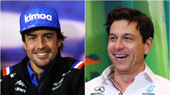 Fernando Alonso y Toto Wolff Fernando Alonso y Toto Wolff