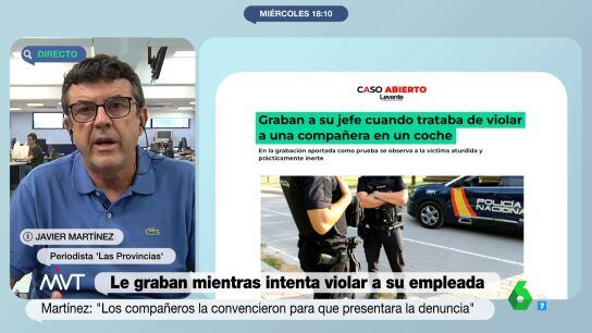 Javier Martínez, periodista de 'Las Provincias'