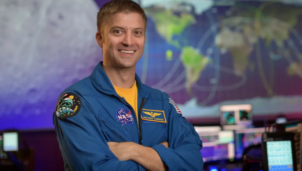 El astronauta de la NASA Matthew Dominick