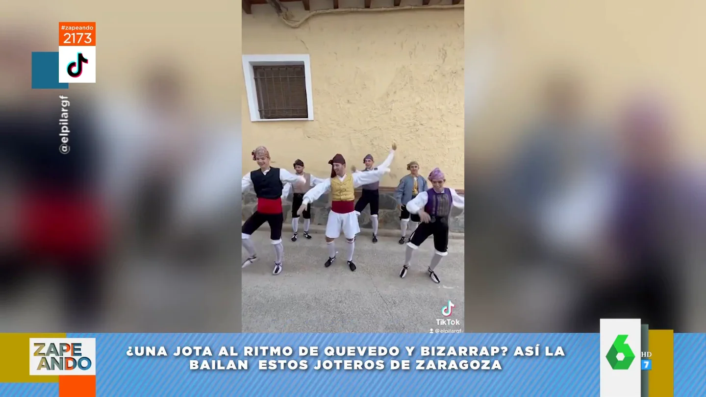 La jota viral de un grupo folclórico al ritmo de 'Quédate', el temazo de Quevedo y Bizarrap La jota viral de un grupo folclórico al ritmo de 'Quédate', el temazo de Quevedo y Bizarrap