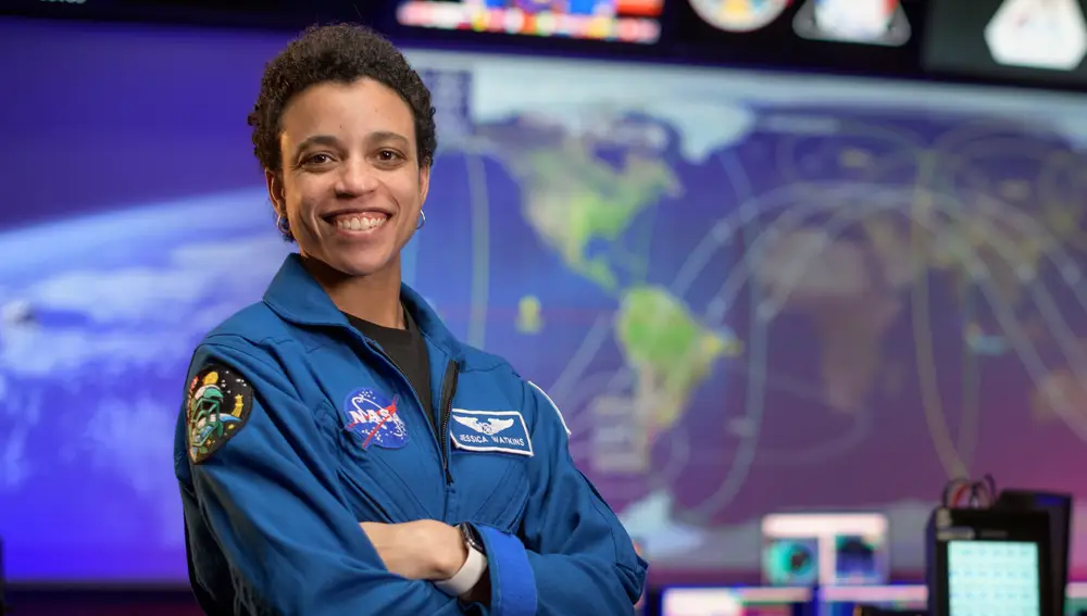 La astronauta de la NASA Jessica Watkins