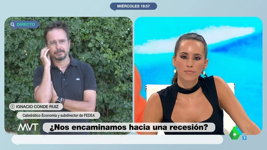 ¿Vamos camino de una recesión? El pronóstico del economista Ignacio Conde-Ruiz ¿Vamos camino de una recesión? El pronóstico del economista Ignacio Conde-Ruiz