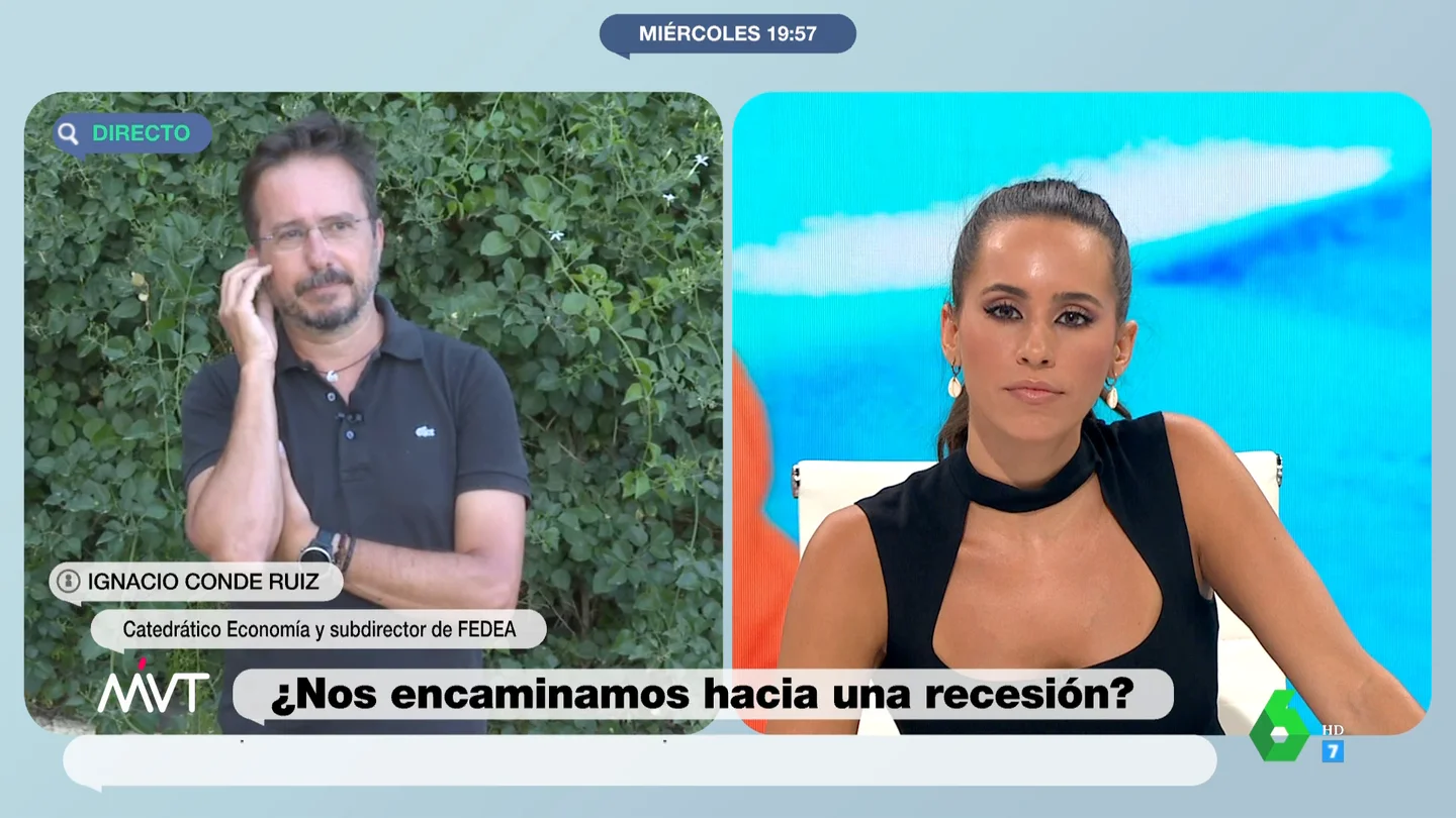 ¿Vamos camino de una recesión? El pronóstico del economista Ignacio Conde-Ruiz ¿Vamos camino de una recesión? El pronóstico del economista Ignacio Conde-Ruiz