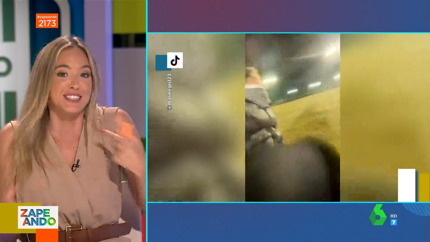 Isabel Forner desvela lo que le dice a los futbolistas cuando la 'atropellan' al cubrir los partidos a pie de campo Isabel Forner desvela lo que le dice a los futbolistas cuando la 'atropellan' al cubrir los partidos a pie de campo