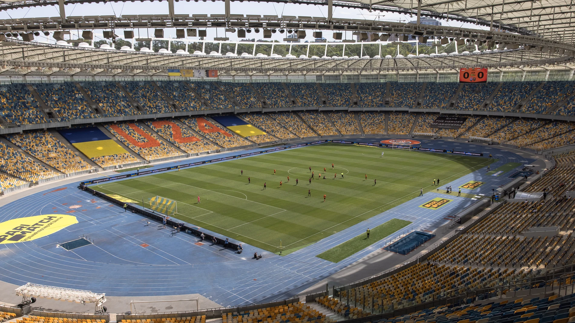 Vuelve el fútbol a Ucrania