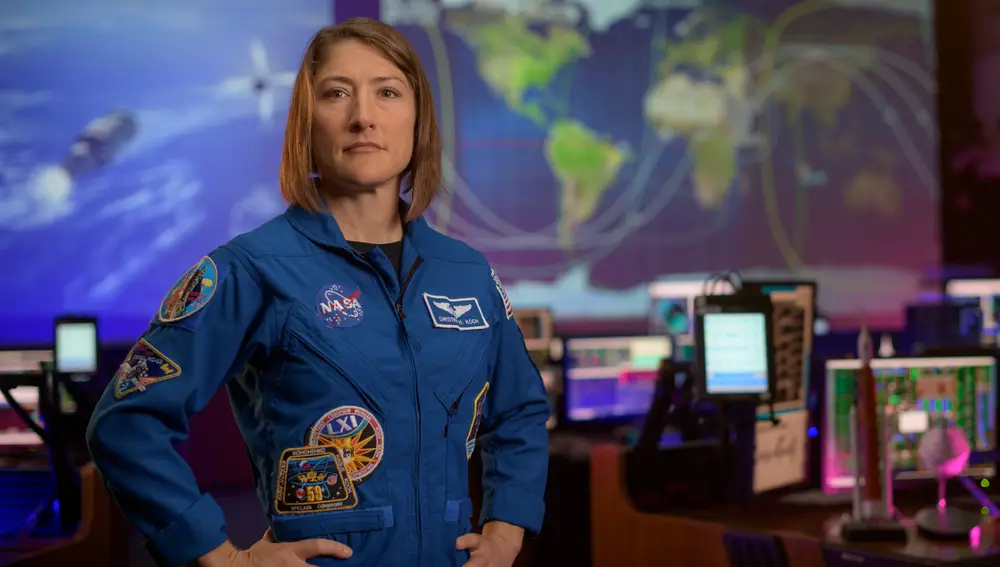 La astronauta de la NASA Christina H. Koch