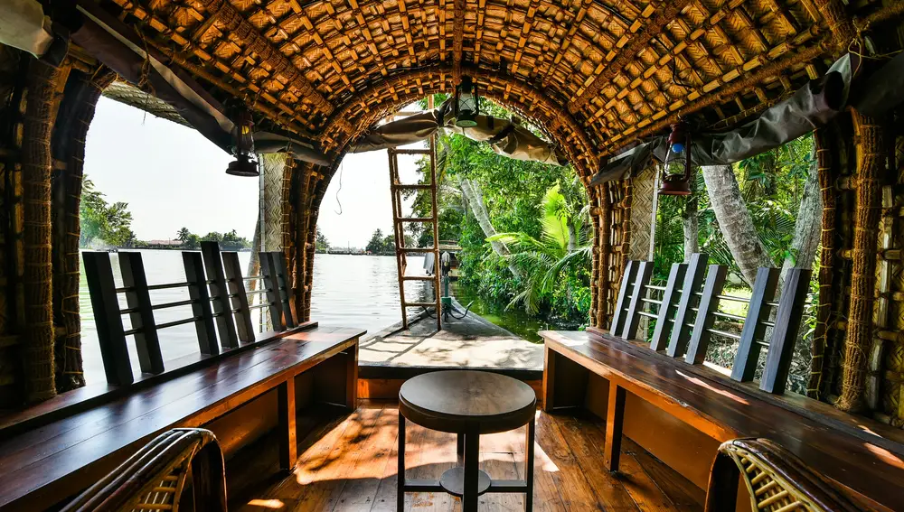 Houseboat en Kerala