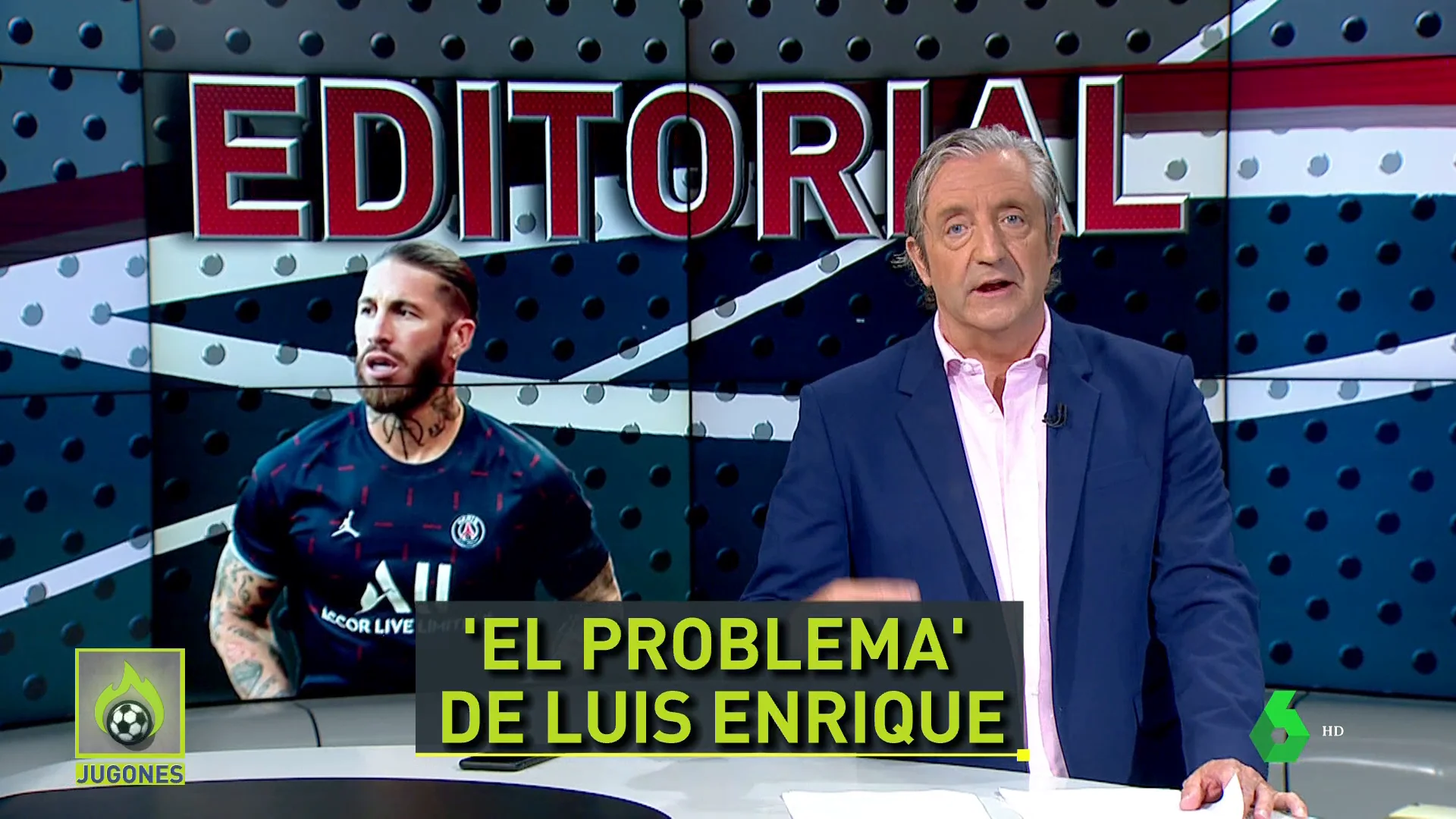 Pedrerol: "Ramos no se va a rendir y Luis Enrique va a tener un problema... bendito problema"