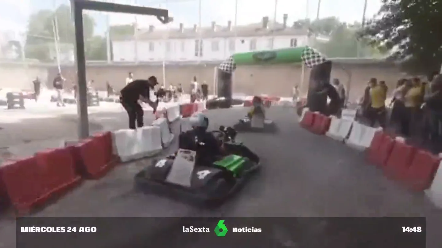 Karts y guerra de globos: las polémicas actividades de reinserción de una cárcel parisina Karts y guerra de globos: las polémicas actividades de reinserción de una cárcel parisina