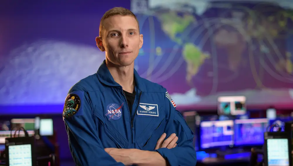 El astronauta de la NASA Warren Hoburg