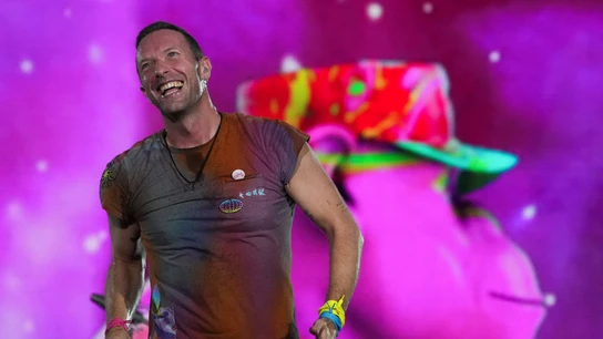 Chris Martin, durante un concierto de Coldplay Chris Martin, durante un concierto de Coldplay