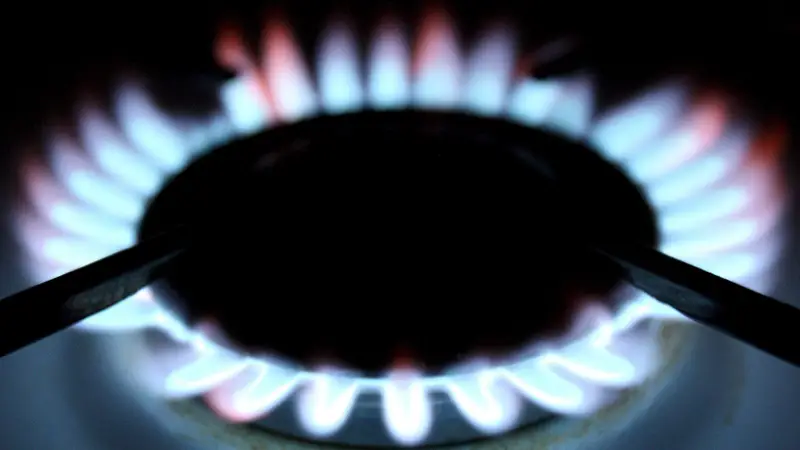 Imagen de archivo de una cocina de gas