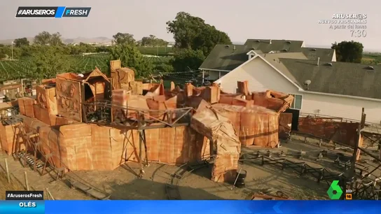 Construye una montaña rusa de 305 metros en el patio de su casa Construye una montaña rusa de 305 metros en el patio de su casa