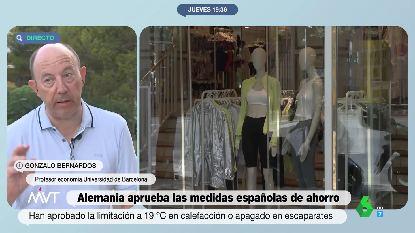"Se han invertido los papeles": el análisis de Gonzalo Bernardos de la situación económica de España y Alemania "Se han invertido los papeles": el análisis de Gonzalo Bernardos de la situación económica de España y Alemania