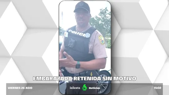 Un agente retiene en la puerta de Urgencias a una embarazada sin motivo alguno en Florida  Un agente retiene en la puerta de Urgencias a una embarazada sin motivo alguno en Florida