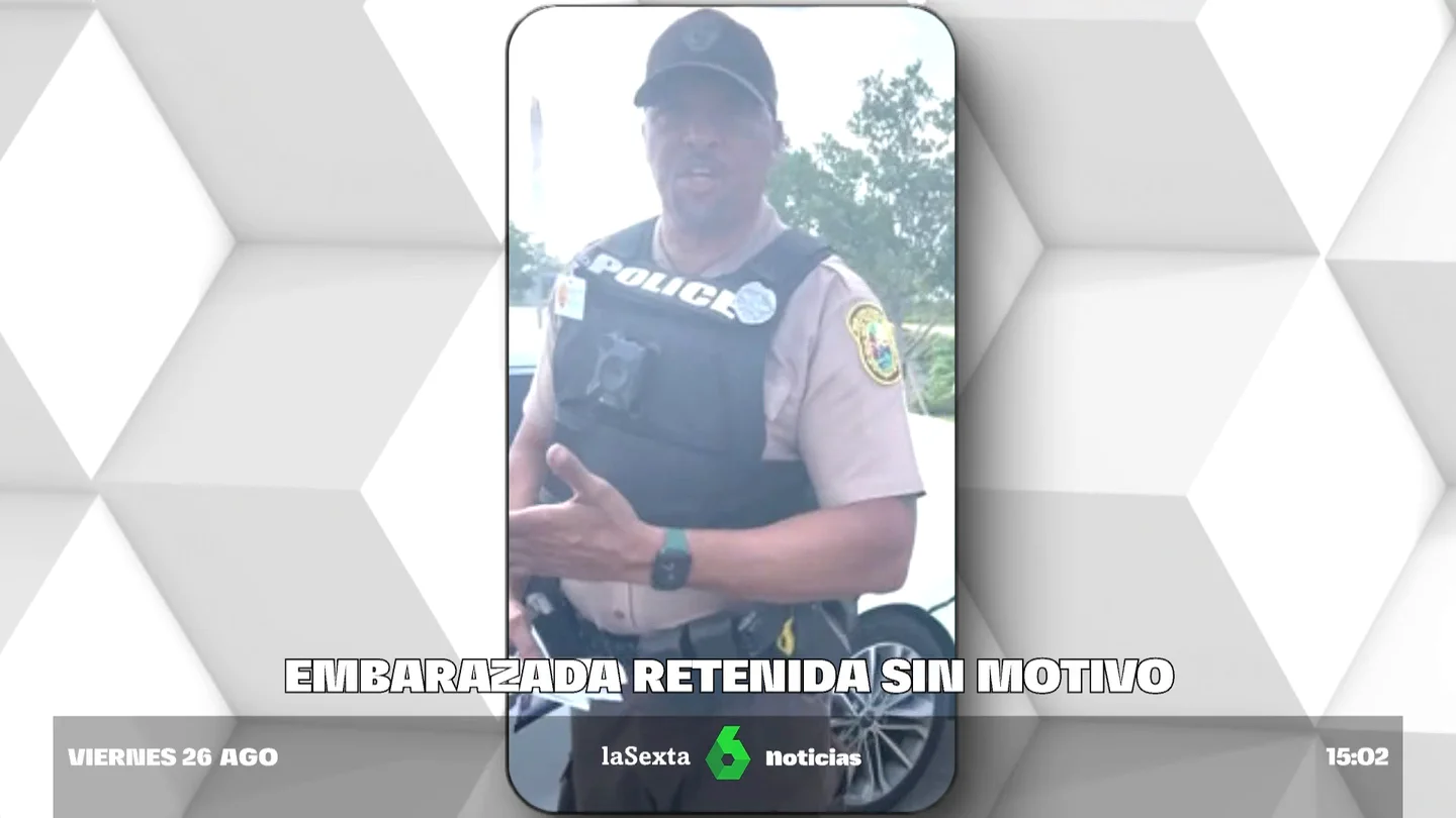 Un agente retiene en la puerta de Urgencias a una embarazada sin motivo alguno en Florida Un agente retiene en la puerta de Urgencias a una embarazada sin motivo alguno en Florida