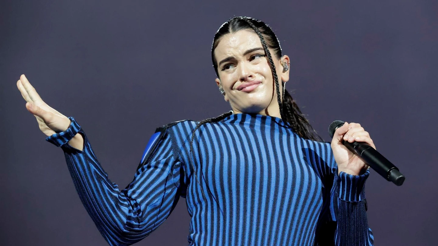 Rosalía durante un concierto de la gira 'Motomami' Rosalía durante un concierto de la gira 'Motomami'
