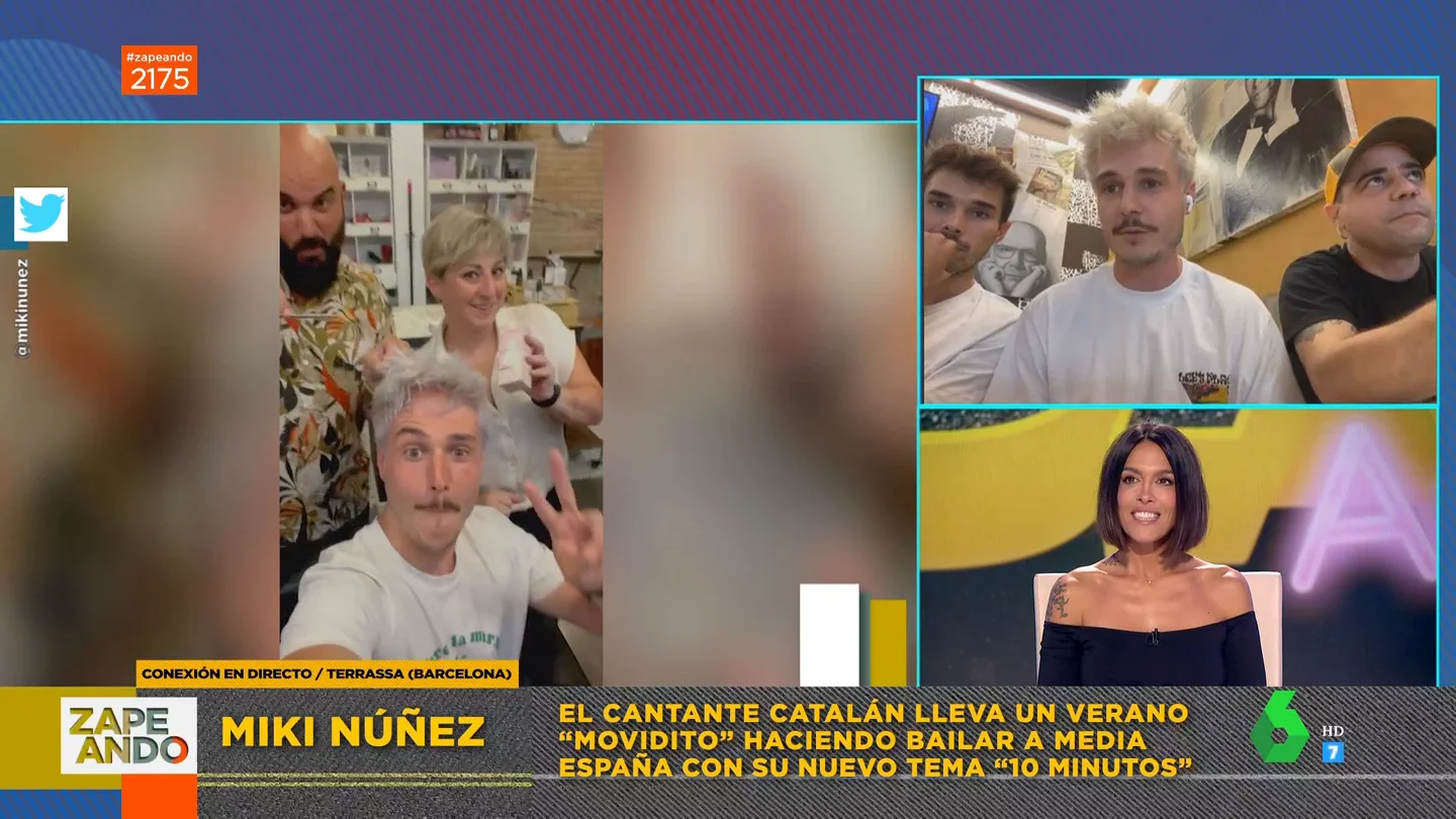 Miki Núñez conecta en directo con Zapeando para dar una "exclusiva" que sorprende a Lorena Castell Miki Núñez conecta en directo con Zapeando para dar una "exclusiva" que sorprende a Lorena Castell