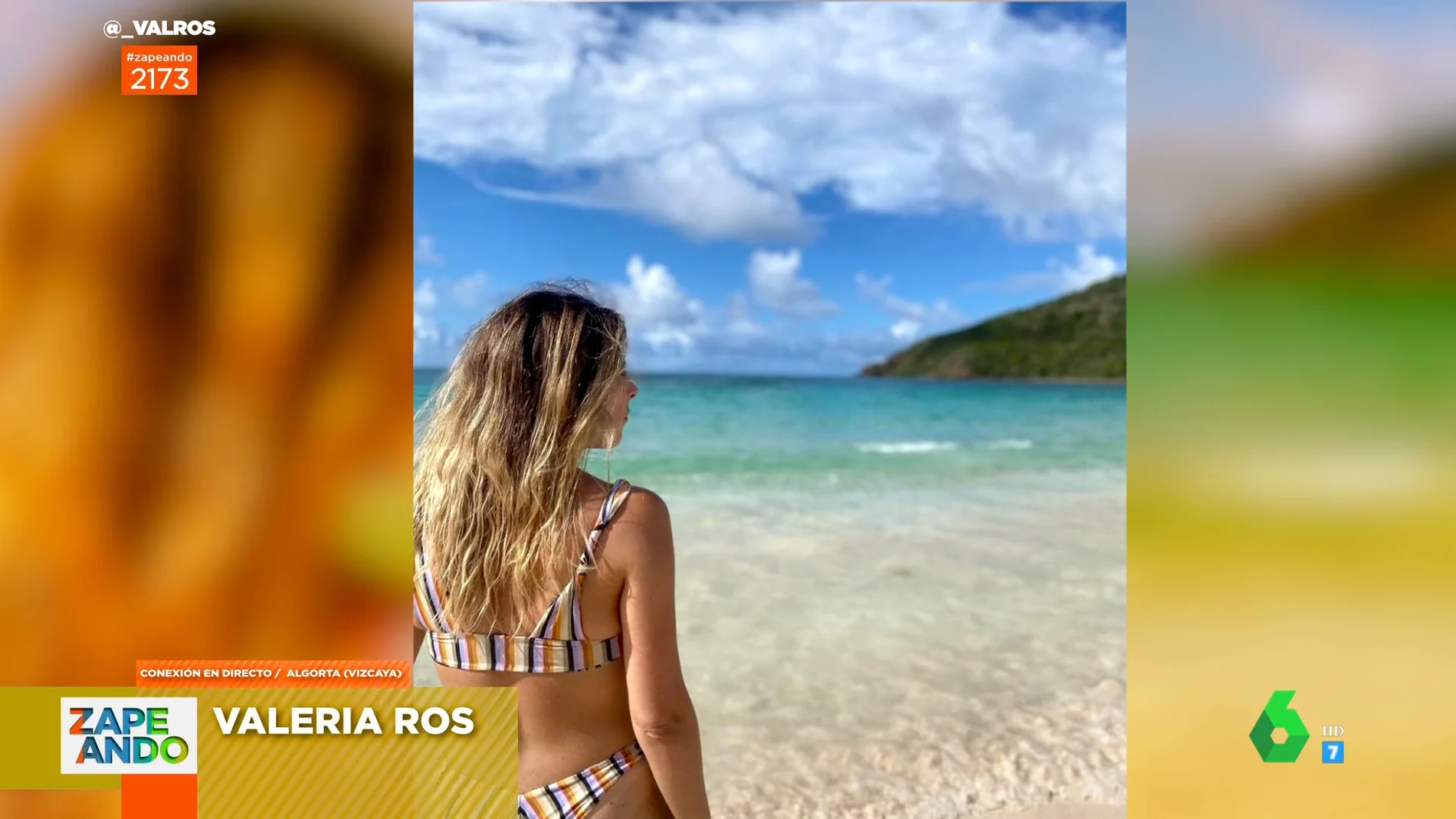 Valeria Ros muestra sus divertidas fotos de fiesta durante sus vacaciones en Puerto Rico: "Menudo culito, ¿habéis visto?"
