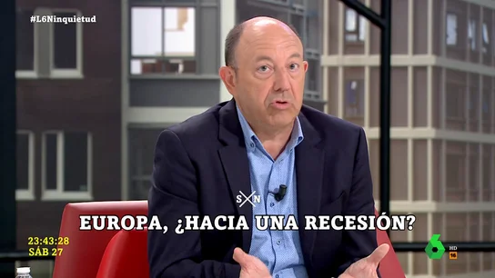 La receta de Gonzalo Bernardos para evitar la recesión: "El BCE va a volver a hacer la cagada que hizo en 2008" La receta de Gonzalo Bernardos para evitar la recesión: "El BCE va a volver a hacer la cagada que hizo en 2008"