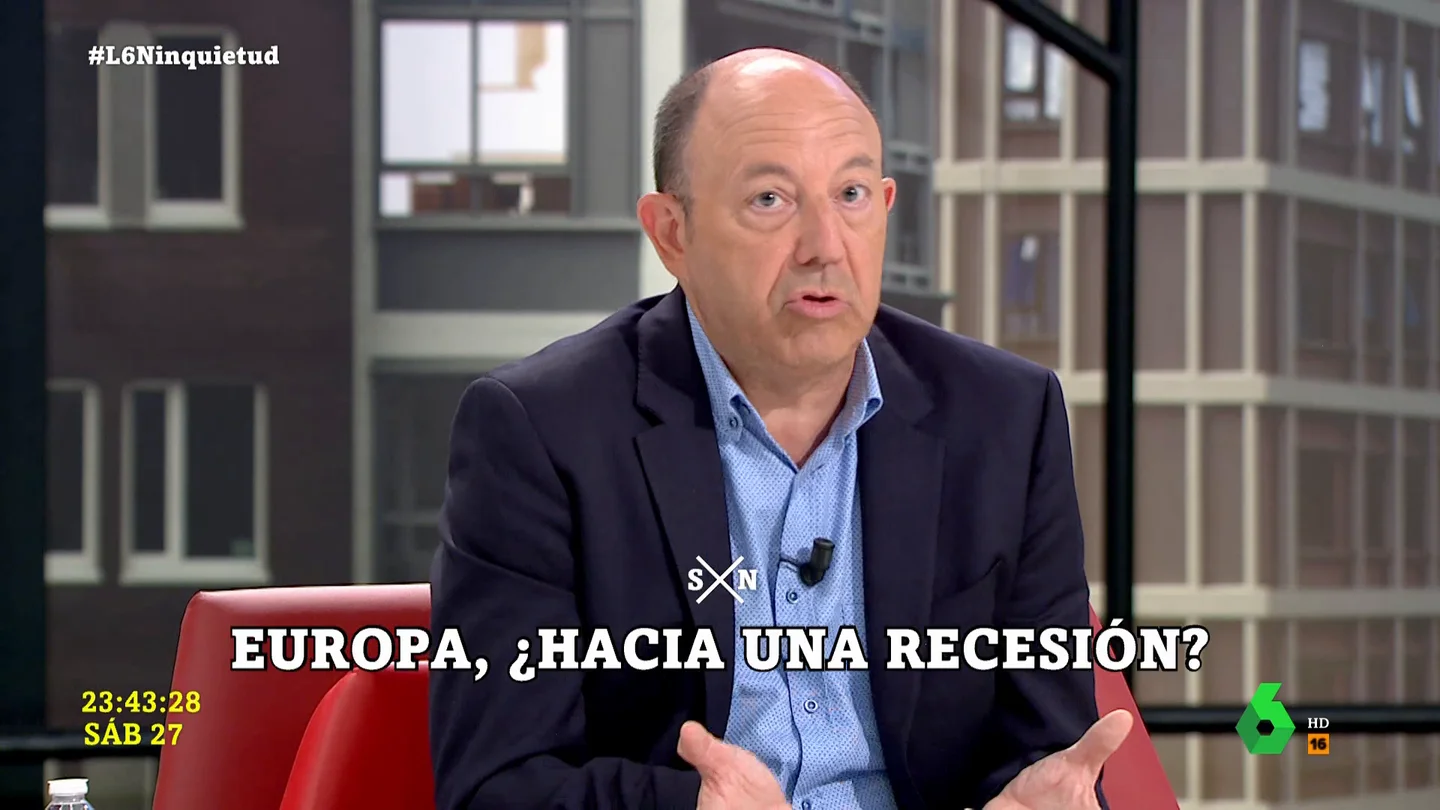 La receta de Gonzalo Bernardos para evitar la recesión: "El BCE va a volver a hacer la cagada que hizo en 2008" La receta de Gonzalo Bernardos para evitar la recesión: "El BCE va a volver a hacer la cagada que hizo en 2008"