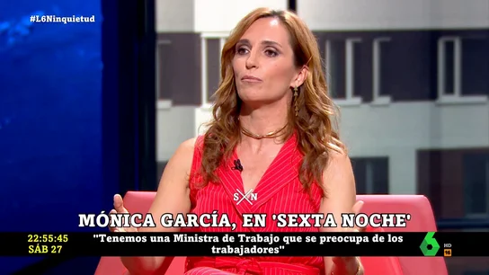 Mónica García: "Las grandes corporaciones se están forrando a manos llenas aprovechando una crisis" Mónica García: "Las grandes corporaciones se están forrando a manos llenas aprovechando una crisis"