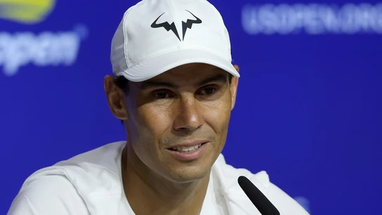 Rafa Nadal en la previa del US Open Rafa Nadal en la previa del US Open